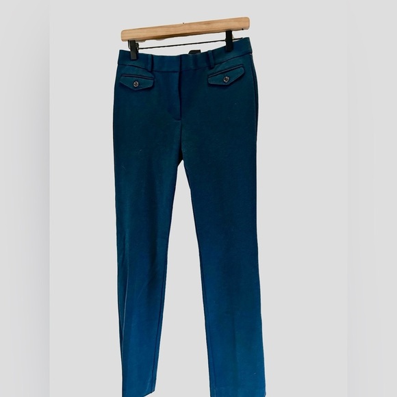 Ann Taylor’s Straight Leg Mid Rise Pants Size 2 Blue - Picture 1 of 15